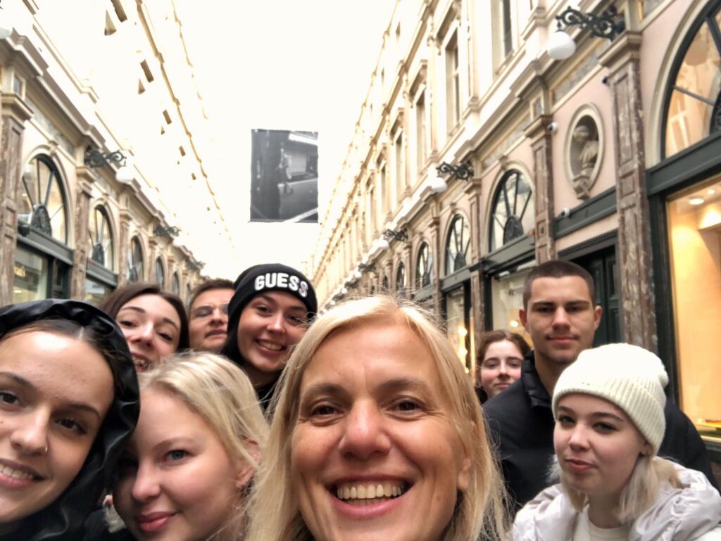 Naše dijakinje in dijaki v Bruslju